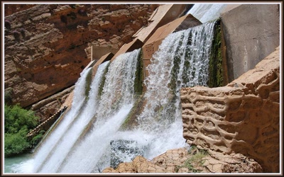Maroc - Barrage à Oussikis