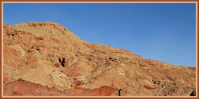 Paysage sur la route d'Oussikis