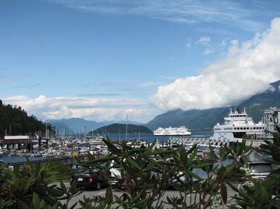 Horse Shoe Bay près de Vancouver