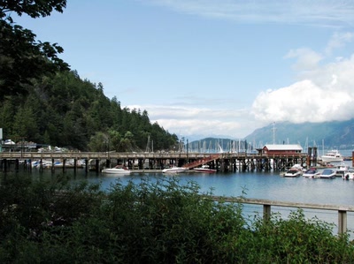 Horse Shoe Bay près de Vancouver