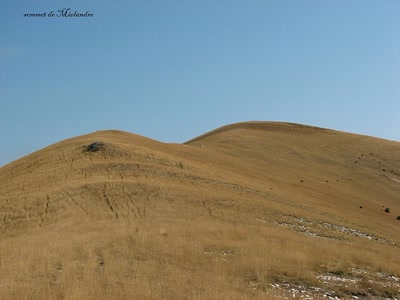 Résultat de recherche: Sommet de Mielandre ( 1451 m )