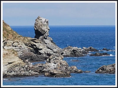 Rocher à Banyuls (66)