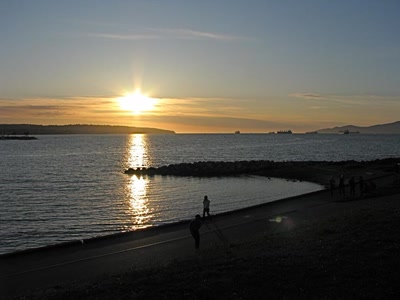 Œuvre de Alle: Coucher de soleil