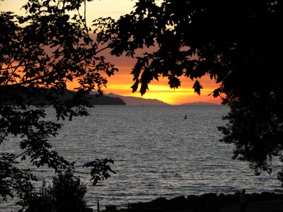 Œuvre de Alle: Coucher de soleil