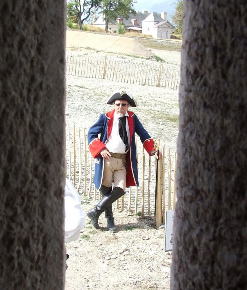 garde à Mont Dauphin