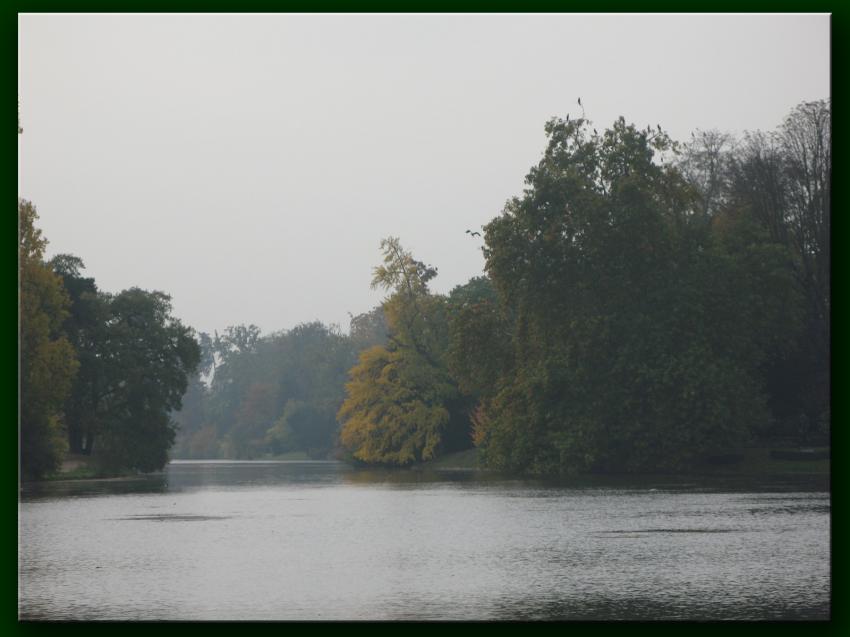 Matin brumeux au bois de Boulogne