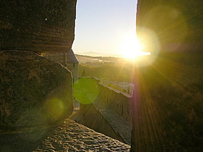 Œuvre de couleurs: Coucher de Soleil