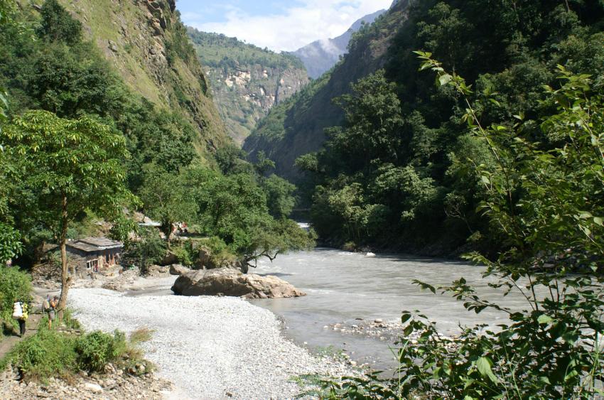 Le long de la rivière