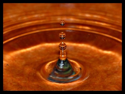 Œuvre de komotion: 3 gouttes d'eau