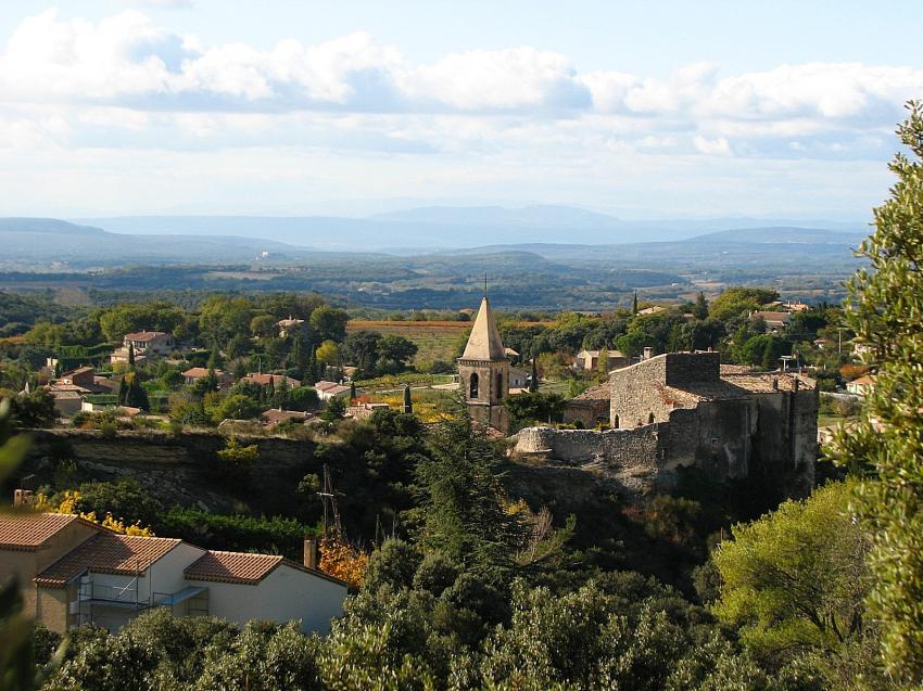 Le village de Le Pégue 