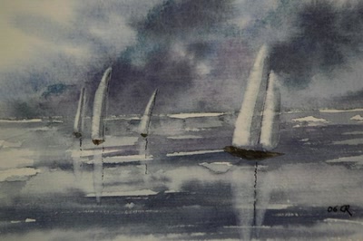 Œuvre de rami68: Pour Marie (quand je faisais un peu d'aquarelle) (