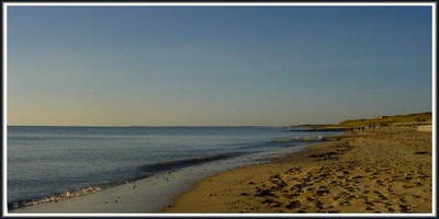 Le soir sur la plage