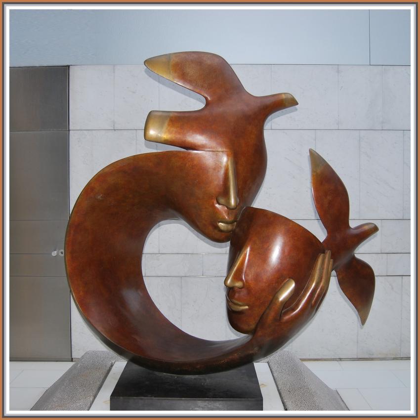 Sculpure galerie des Champs Elysées Paris