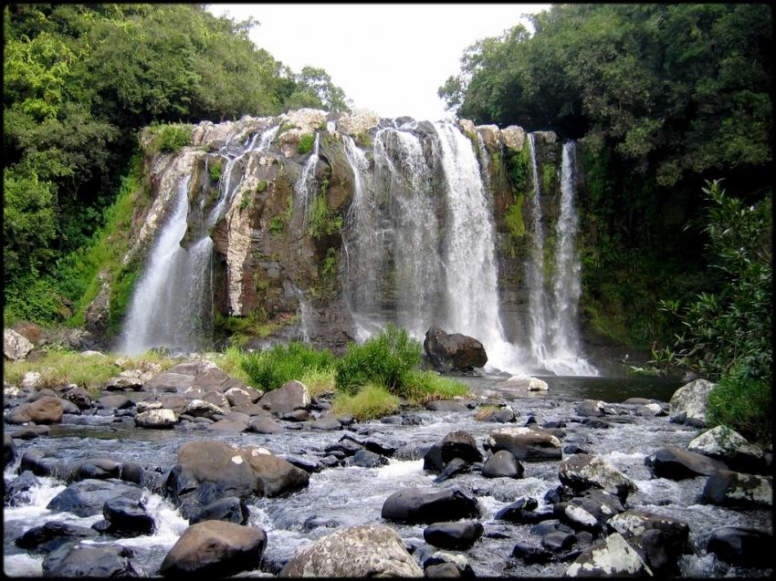 Cascade à La Réunion...