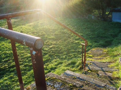 Œuvre de refletsdargent: escalier