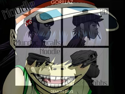 Gorillaz. Noodle