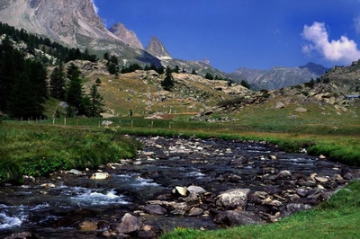 Œuvre de danque: Vallée de la Clarée