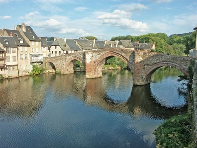 Œuvre de danque: Pont à Espalion (Aveyron)