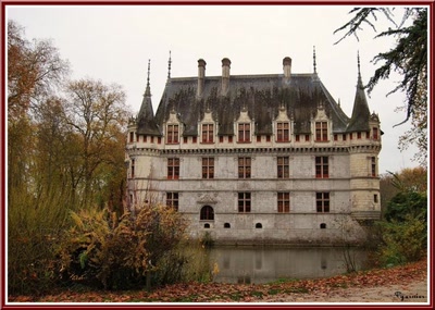 Œuvre de Pgarnier: Château d'Azay le Rideau.