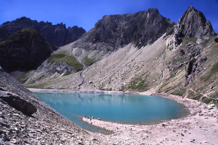 Lac des Béraudes, vallée de la Clarée.