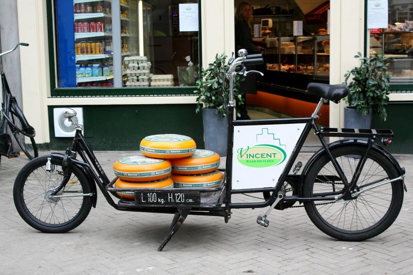 Vélo d'Amsterdam (8) Spécial : fromages