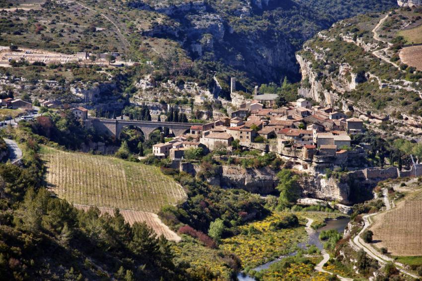 Village classé de Minerve.