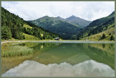 Œuvre de danque: Lac de la Tueda.
