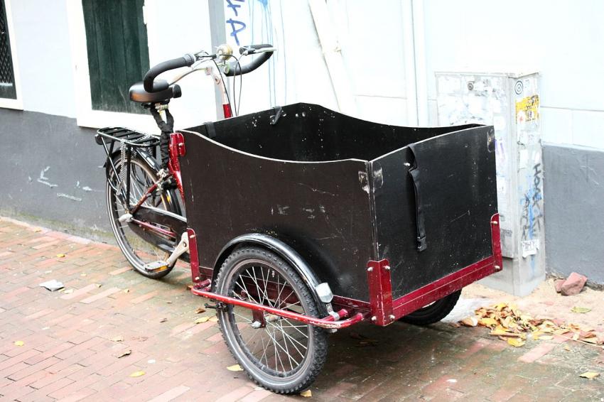 Vélo d'Amsterdam (10) Grande contenance