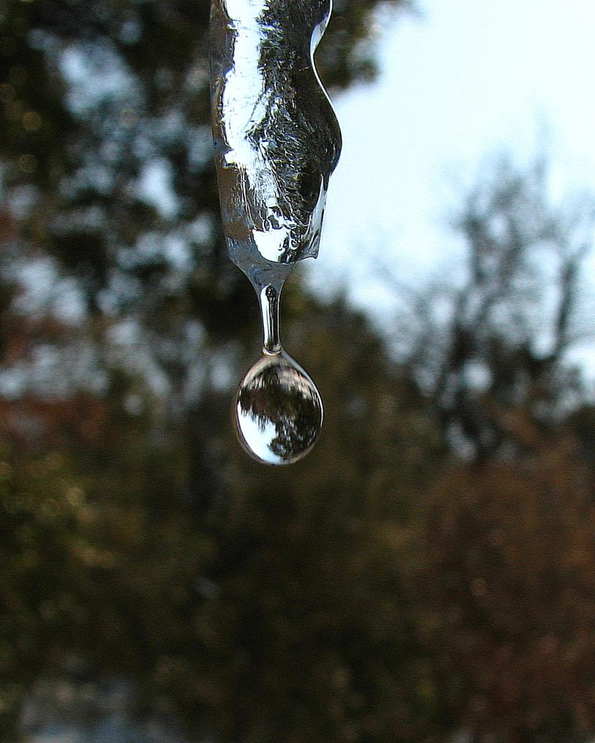 Glaçon de goutiére 