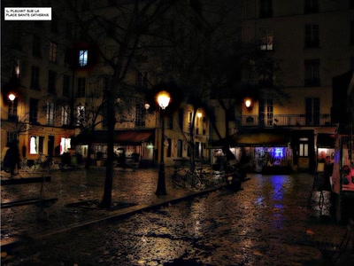 Œuvre de biotrans: Place sainte catherine