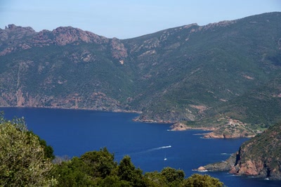 Œuvre de danque: Corse-Golfe de Girolata