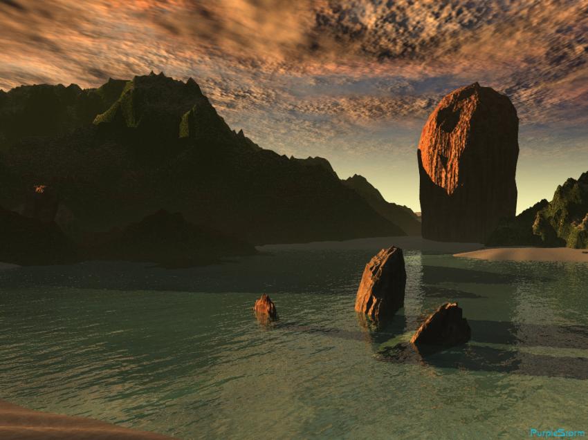 Iles et bords de mer