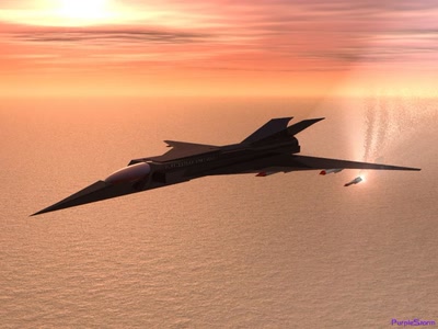 Prototype avion de chasse 