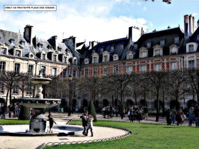 Œuvre de biotrans: Place des Vosges