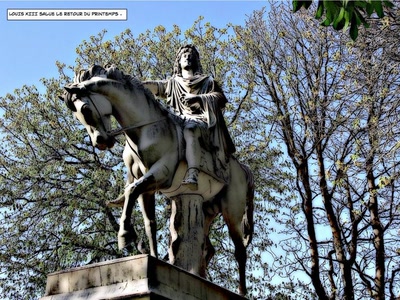 Œuvre de biotrans: Place des Vosges