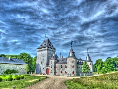 Œuvre de komotion: Chateau Hargimont HDR