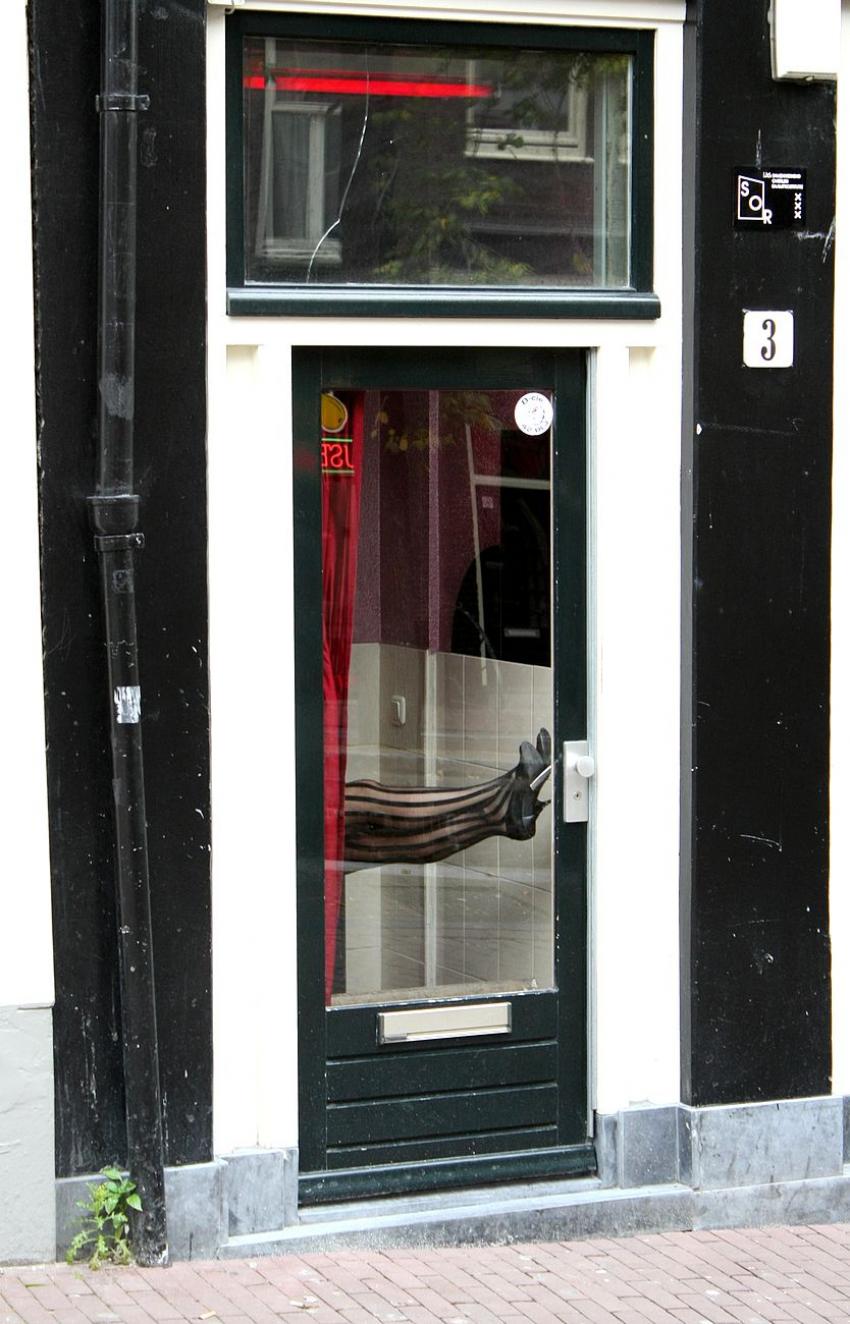 Portes (13) : La porte aux bas rayés (Amsterdam)