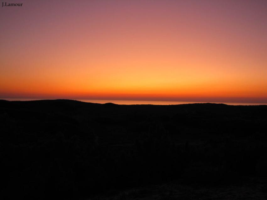 Quelques couchés de soleil...