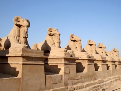 Allée de sphinx
