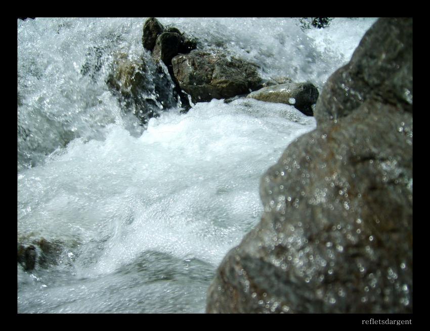 la blancheur de l'écume