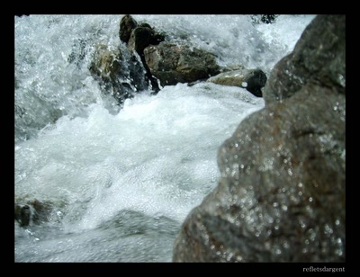 la blancheur de l'écume