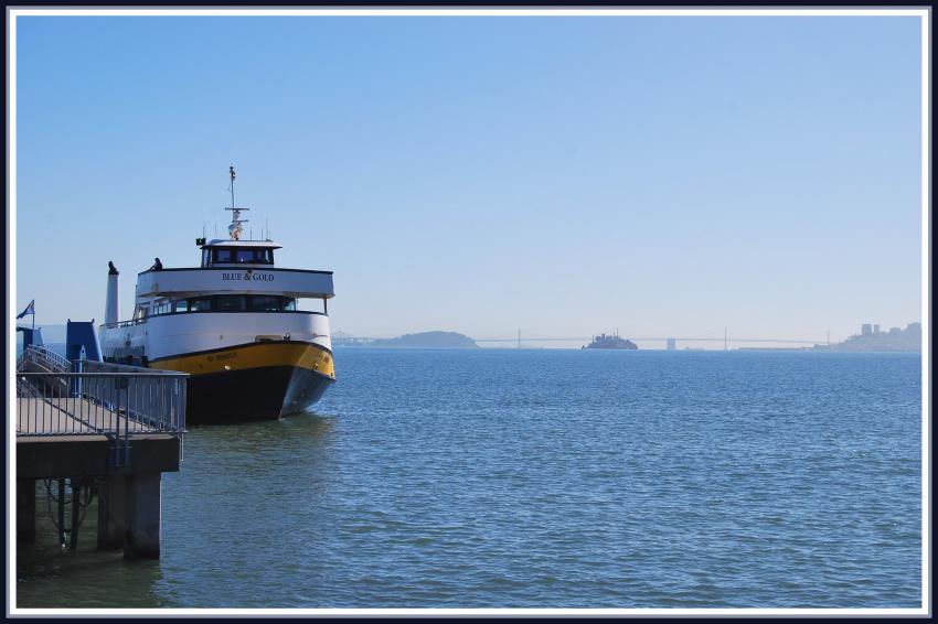 Départ pour la baie de San-Francisco