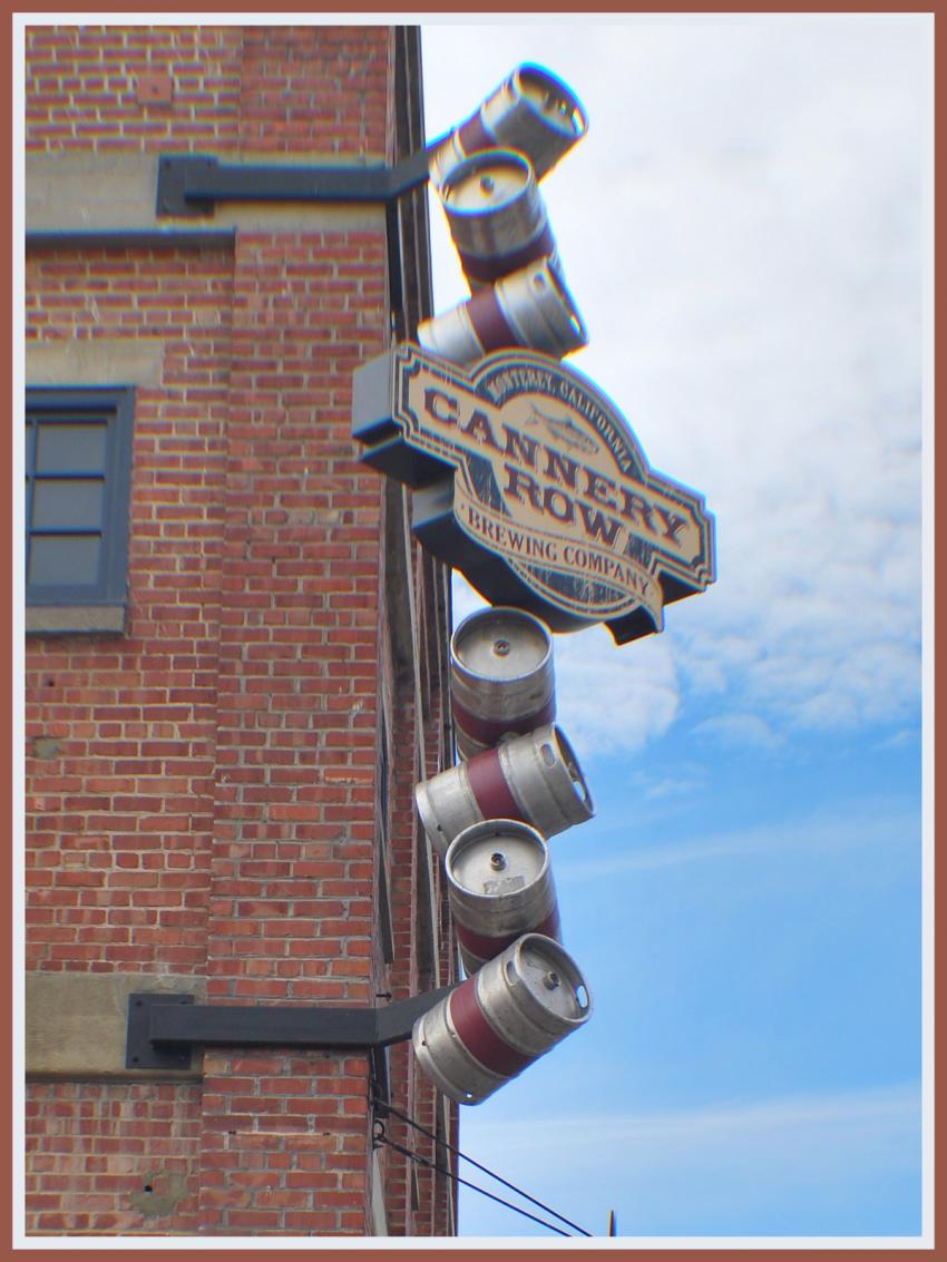 Enseigne à Monterey (Californie)