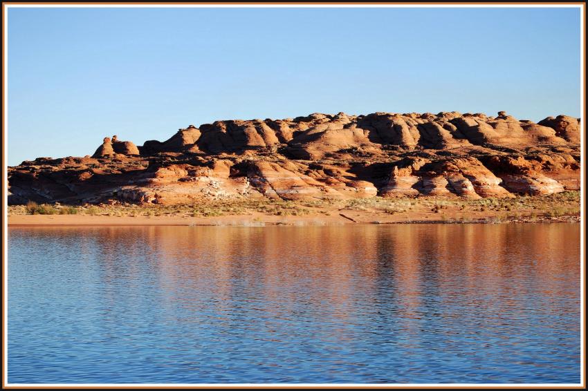 Sur le lac Powell - Arizona