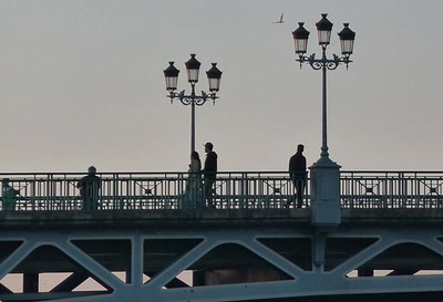 Œuvre de couleurs: Pont 
