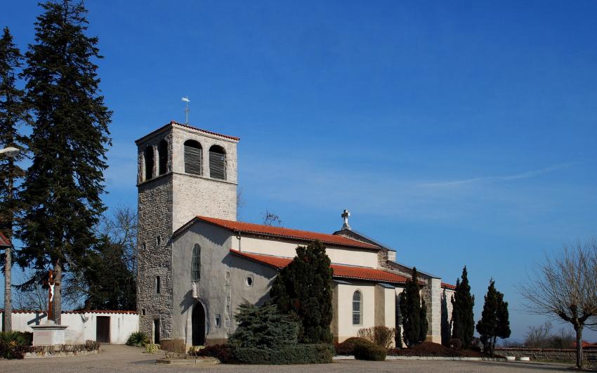 Eglise de Marclopt ,Loire 42