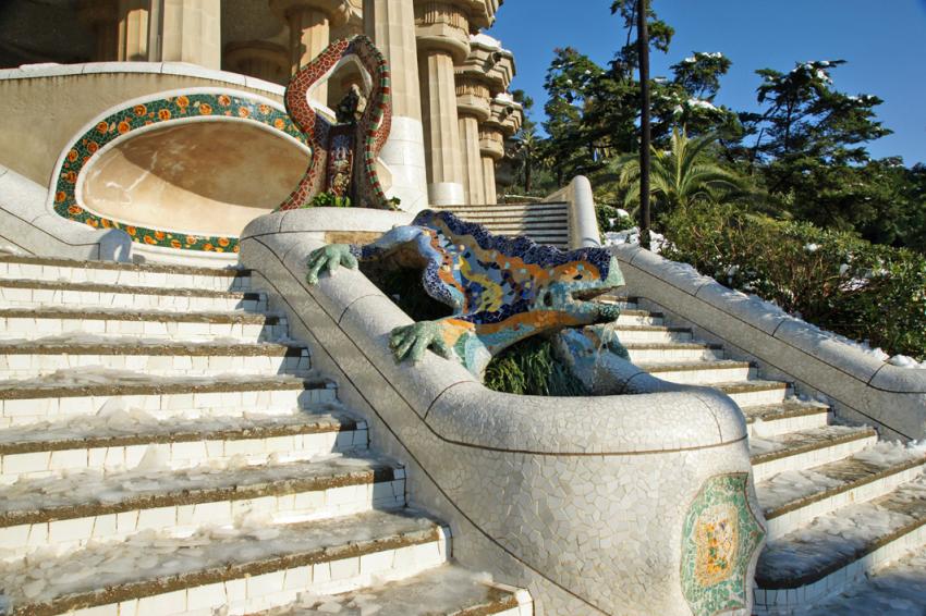 Park Güell ( Barcelone ) N°4