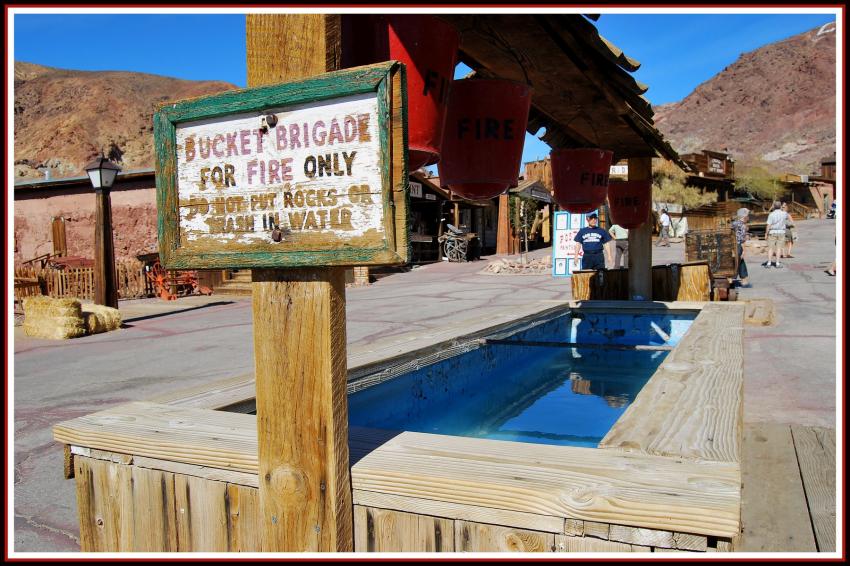 Calico - Californie - Réserve d'eau