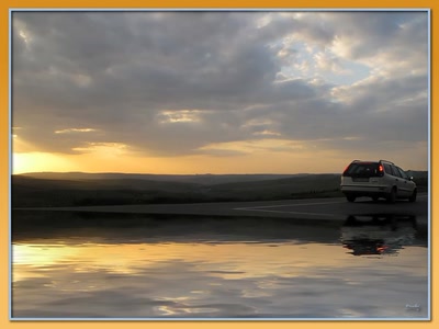 Œuvre de Zvrki: Coucher de soleil 10411