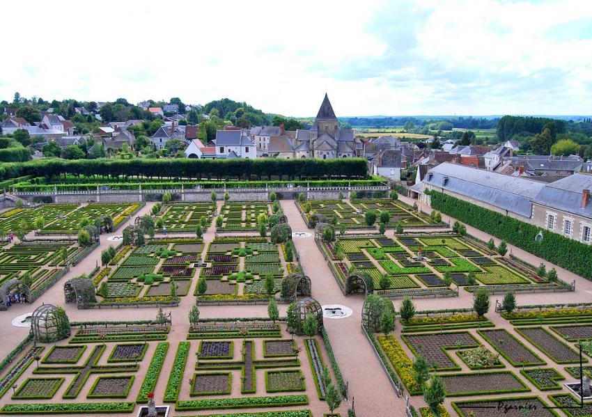 Le château de Villandry.